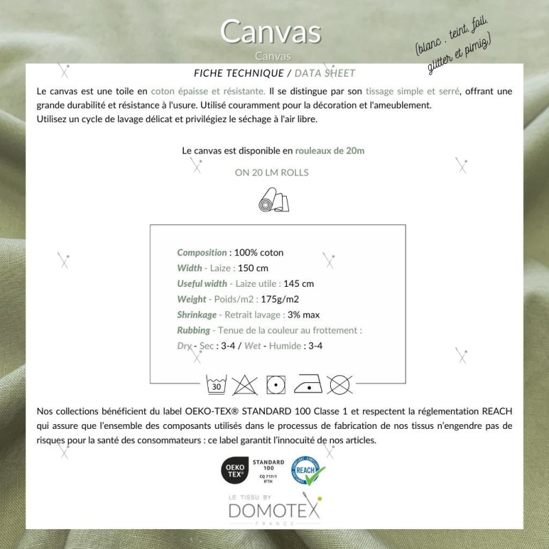 Canvas ATHYOR Weiß